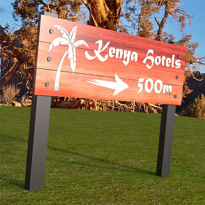 Wooden Signage