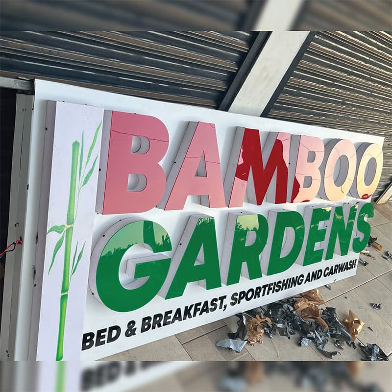 3D Illuminated Signs
